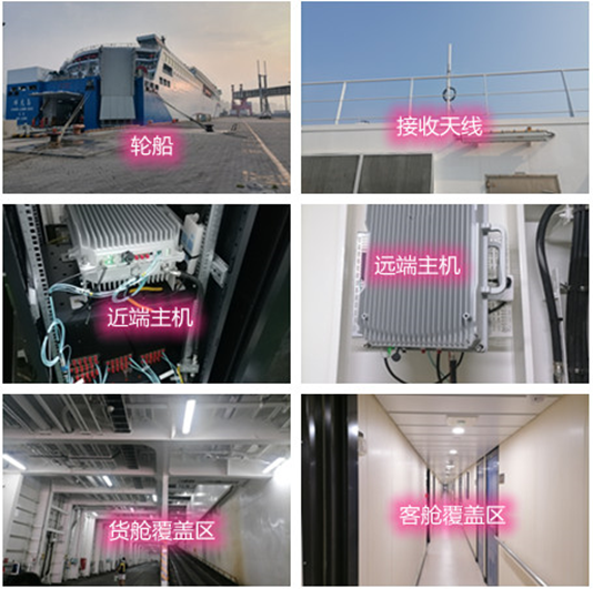  秀峰海上游轮轮船渔船覆盖案例